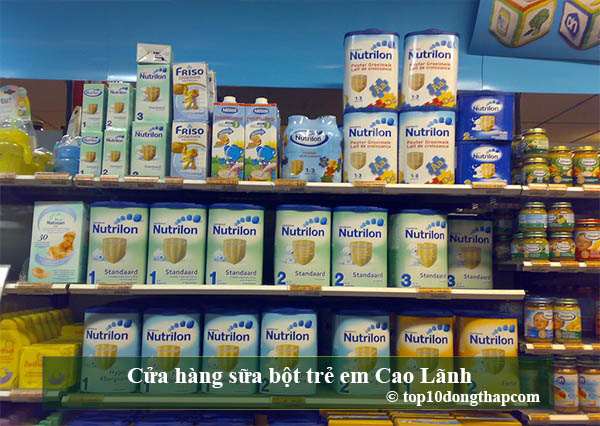 Cửa hàng sữa bột trẻ em Cao Lãnh
